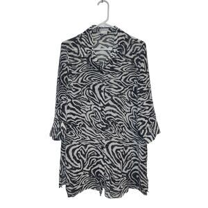 George Women's Button Up Shirt Size Medium